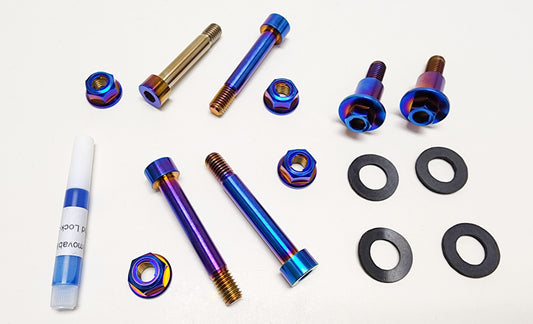 Warp 9 Titanium Linkage Bolt Kit