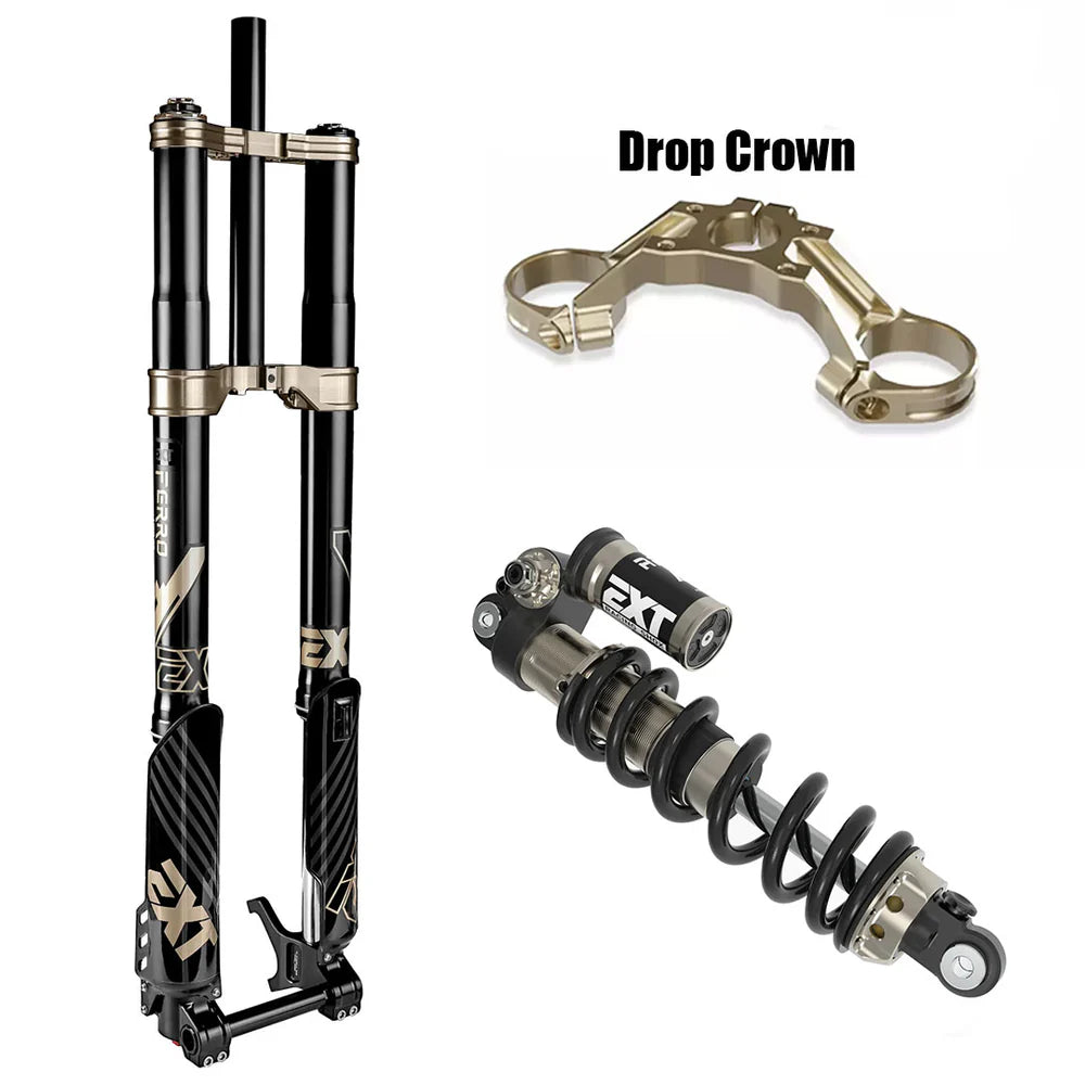 EXT Ferro Front Fork and Arma Rear Shock Bundle